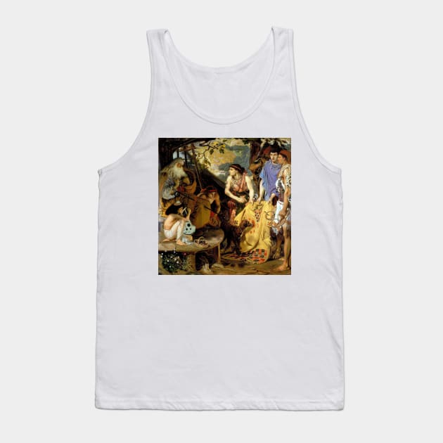 The Coat of Many Colors - Ford Maddox Brown Tank Top by forgottenbeauty